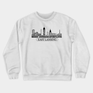 East Lansing Basketball Crewneck Sweatshirt